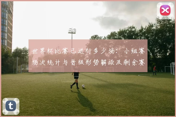 世界杯比赛已进行多少场：小组赛场次统计与晋级形势解读及剩余赛程展望