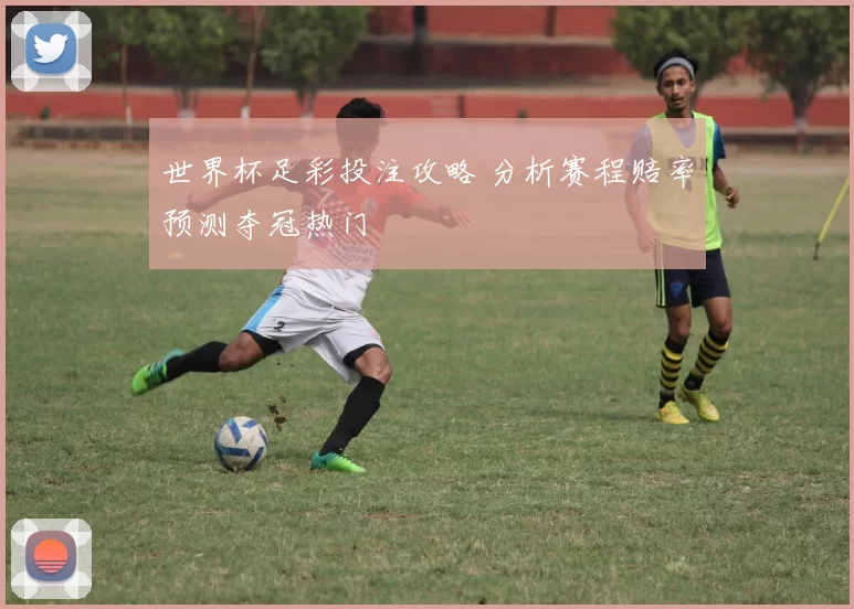 世界杯足彩投注攻略 分析赛程赔率预测夺冠热门