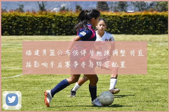 福建男篮公布伤停与轮换调整 将直接影响季后赛争夺与阵容配置