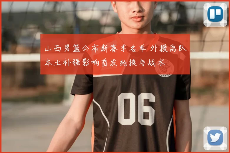 山西男篮公布新赛季名单 外援离队本土补强影响首发轮换与战术